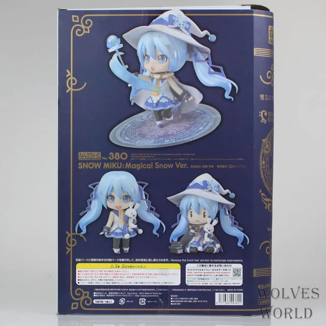 Anime Figure 10 CM Nendoroid VOCALOID Hatsune Miku Snow Miku Magical Snow Ver PVC Action Fifure Collection Toy Doll
Anime Figure 10 CM Nendoroid VOCALOID Hatsune Miku Snow Miku Magical Snow Ver PVC Action Fifure Collection Toy Doll