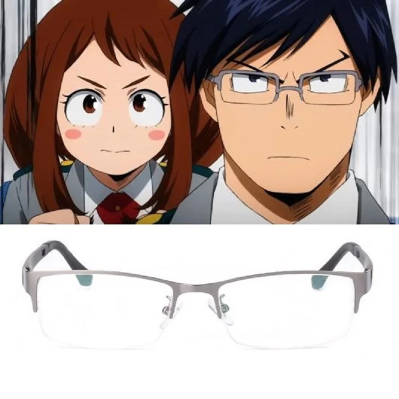 My Hero Academia Cosplay Anime boku no hero academia Iida Tenya Cosplay Glasses Super Light Gun-Black Metal Half Frame Eyewear
My Hero Academia Cosplay Anime boku no hero academia Iida Tenya Cosplay Glasses Super Light Gun-Black Metal Half Frame Eyewear