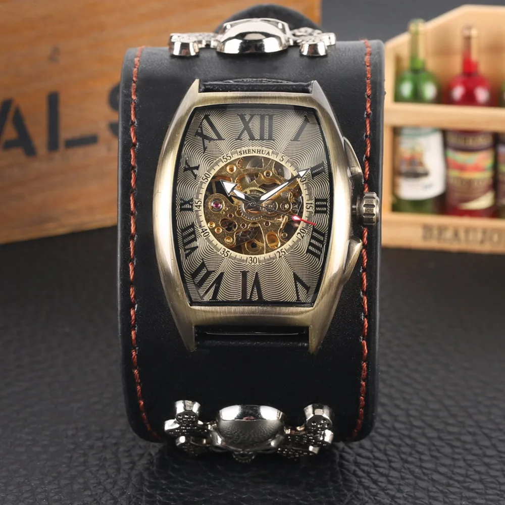 Watch Men Rectangle Automatic Mechanical Watches Alloy Steampunk Male Clock 2019 New Fashion tevise montre homme automatique
Watch Men Rectangle Automatic Mechanical Watches Alloy Steampunk Male Clock 2019 New Fashion tevise montre homme automatique
