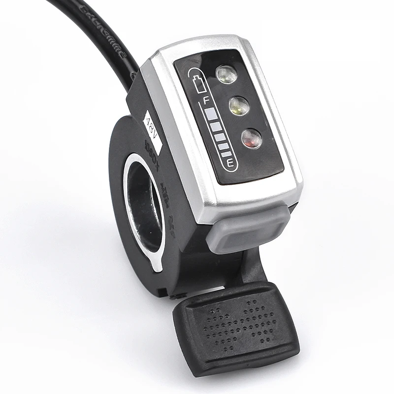 WUXING Finger Thumb Speed Throttle RoHS 36V 48V Both-Way With Battery Power For Electric Bike E-scooter Motorcyc Universal 106DX
WUXING Finger Thumb Speed Throttle RoHS 36V 48V Both-Way With Battery Power For Electric Bike E-scooter Motorcyc Universal 106DX