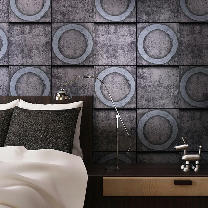Vintage Project Style Wallpapers Mural circle Wall PVC Dark Decals papel de parede para sala atacado papier peint creative JR023 
Vintage Project Style Wallpapers Mural circle Wall PVC Dark Decals papel de parede para sala atacado papier peint creative JR023