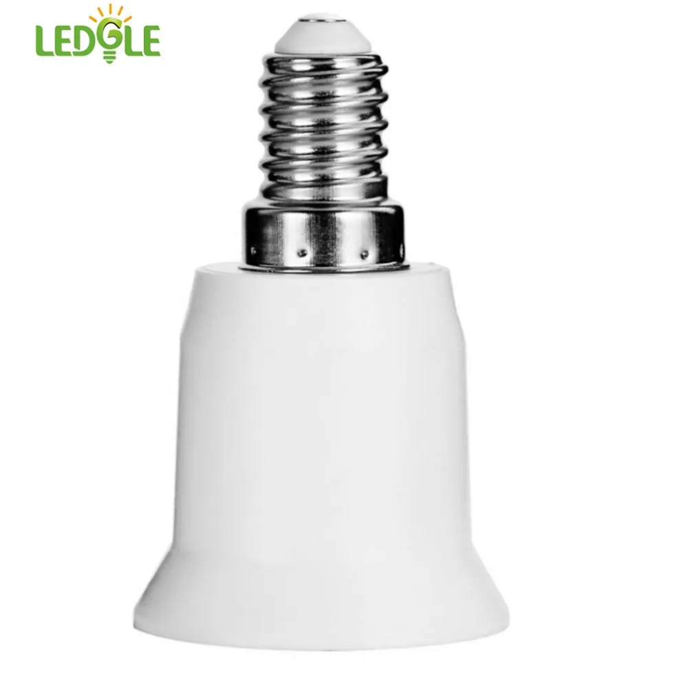 LEDGLE E14 to E27 Adapter High Quality Material Socket Lamp Socket Converter Heat-resistant E27 to E14 Lamps Holder 1x Converter
LEDGLE E14 to E27 Adapter High Quality Material Socket Lamp Socket Converter Heat-resistant E27 to E14 Lamps Holder 1x Converter