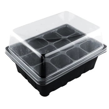 5 Set 12 Cells Nursery Pot Planting Seed Tray Kit Plant Germination Box With Lid Garden Grow Box
5 Set 12 Cells Nursery Pot Planting Seed Tray Kit Plant Germination Box With Lid Garden Grow Box