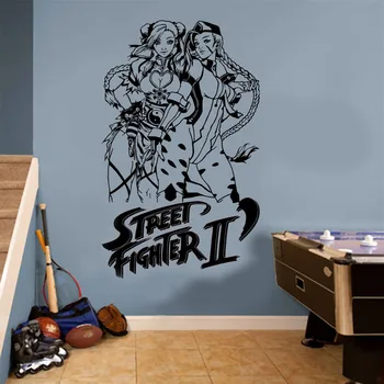 Streetfighter 2 Characters "Chun-Li & Cammy Wall Art Sticker Home Decor Boys Room Living Room Vinyl Wall Decor D676
Streetfighter 2 Characters "Chun-Li & Cammy Wall Art Sticker Home Decor Boys Room Living Room Vinyl Wall Decor D676