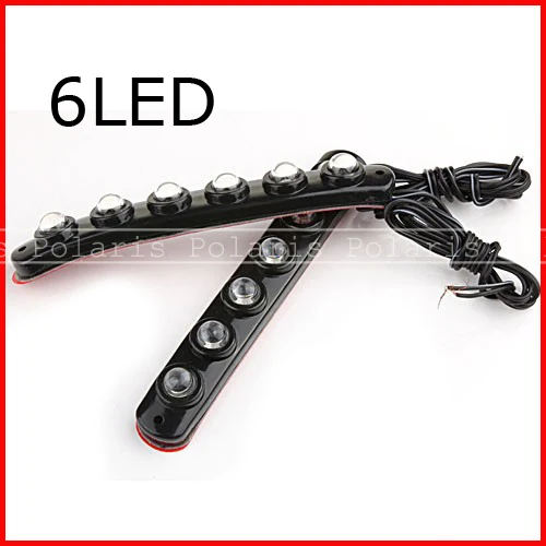 6 White Blue Red LED 13cm Length Flexible Rubber Auto DRL Daytime Running Light Wateproof
6 White Blue Red LED 13cm Length Flexible Rubber Auto DRL Daytime Running Light Wateproof