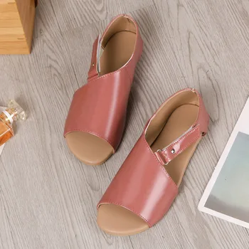 Ho Heave Flat With Women Slippers Fashion Casual Sandals Women Solid Sweet Hook Loop Buckle Outside Shallow Gladiator Shoes
Ho Heave Flat With Women Slippers Fashion Casual Sandals Women Solid Sweet Hook Loop Buckle Outside Shallow Gladiator Shoes