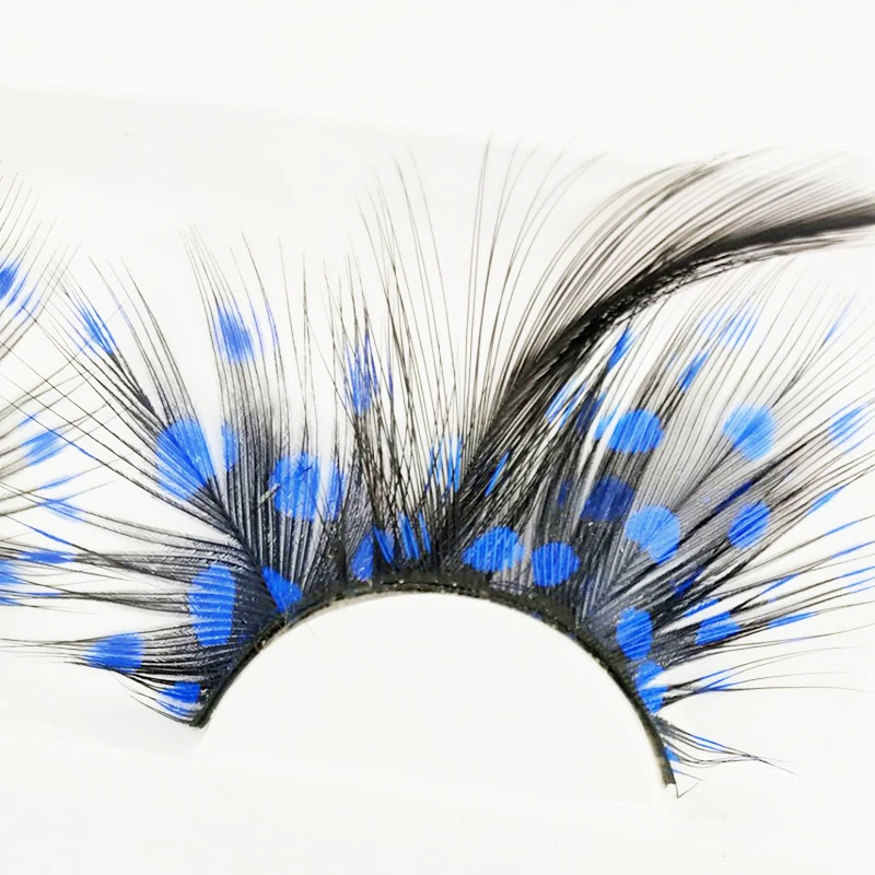 1 Pair Art Latin Stage Exaggerated Feathers False Eyelashes Handmade Colorful Eyelashes Soft Art Makeup Eye Lashes For Halloween
1 Pair Art Latin Stage Exaggerated Feathers False Eyelashes Handmade Colorful Eyelashes Soft Art Makeup Eye Lashes For Halloween
