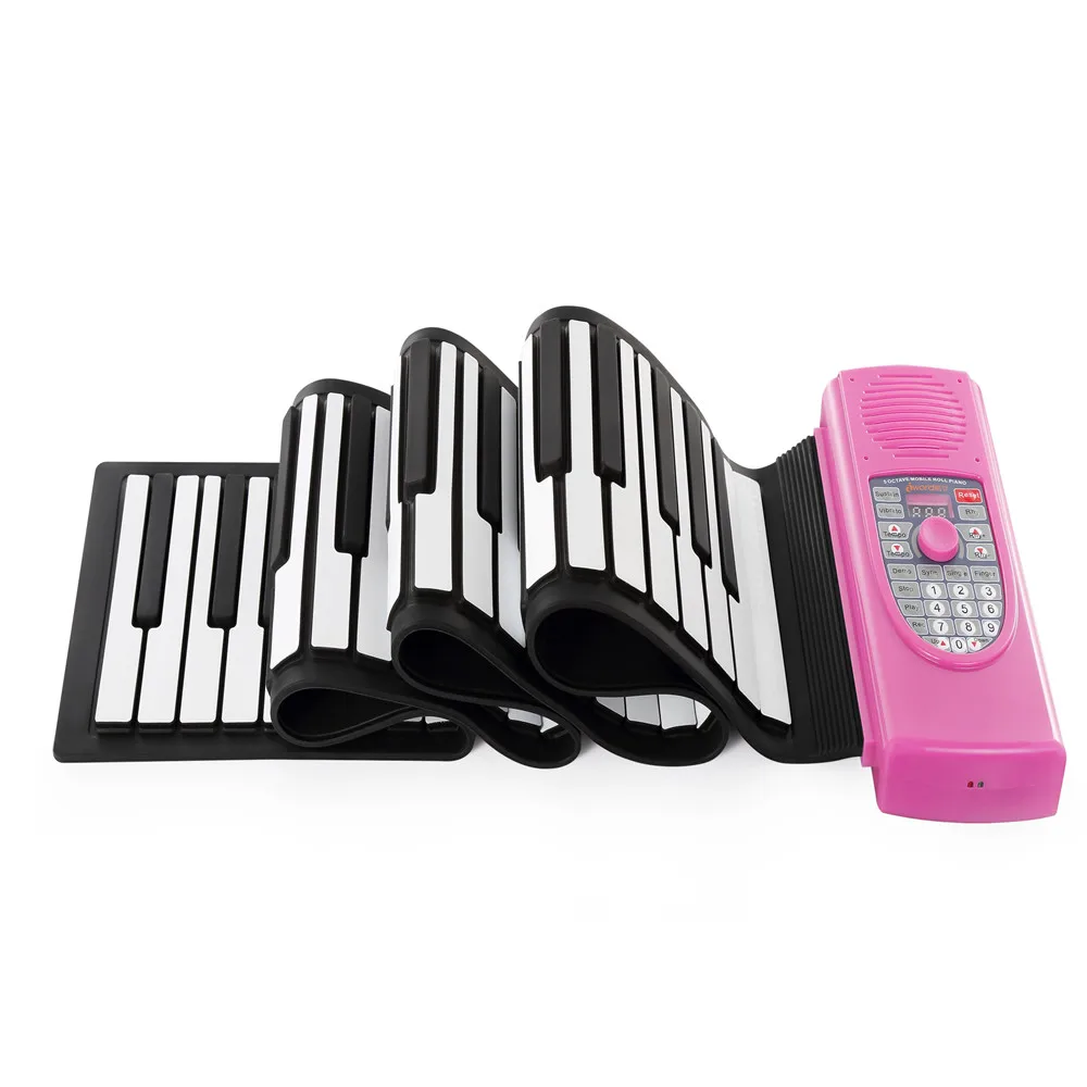 Iword S2090 Hand Roll Piano Flexible Roll Up 88 Keys Keyboard Portable Silicone Piano Toys Musical Instrument Kids Children Gift
Iword S2090 Hand Roll Piano Flexible Roll Up 88 Keys Keyboard Portable Silicone Piano Toys Musical Instrument Kids Children Gift