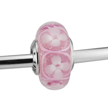 Beads FOR Jewelry Making DIY Sterling-Silver-Jewelry Pink Field of Flowers Bead Charms Silver 925 Berloque Perles Charm
Beads FOR Jewelry Making DIY Sterling-Silver-Jewelry Pink Field of Flowers Bead Charms Silver 925 Berloque Perles Charm