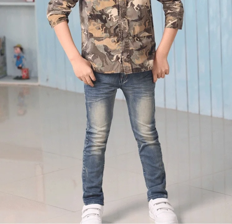 New children's clothing boy's trousers jeans fit 100cm to 150cm boy's weight casual trousers blue color kid's trousers
New children's clothing boy's trousers jeans fit 100cm to 150cm boy's weight casual trousers blue color kid's trousers