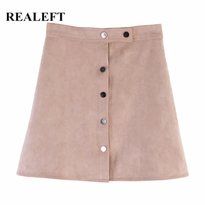 REALEFT 2019 New Arrival Women Suede Elegant Pencil Mini Skirts Button High Waist Empire Harajuku Sheath Sexy Wrap Skirts Womens
REALEFT 2019 New Arrival Women Suede Elegant Pencil Mini Skirts Button High Waist Empire Harajuku Sheath Sexy Wrap Skirts Womens
