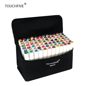 TouchFIVE 20/30/40/60/80/168 Colors set Art Markers alcohol Dual Headed graffiti pen markers manga drawing set liner brush pen
TouchFIVE 20/30/40/60/80/168 Colors set Art Markers alcohol Dual Headed graffiti pen markers manga drawing set liner brush pen