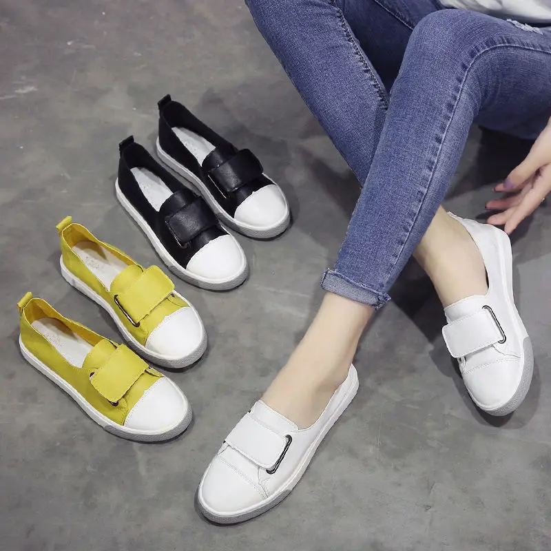 Small white shoes women's fashion single shoes Korean flat bottom skid shoes wild
Small white shoes women's fashion single shoes Korean flat bottom skid shoes wild