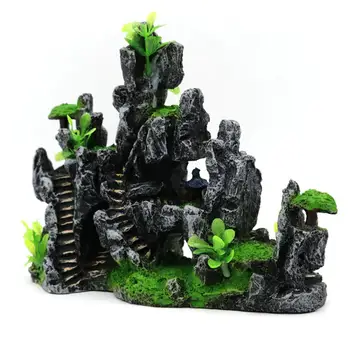 Resin Rockery Stone Fish Tank Simulation Mountain Landscaping Aquarium Decoration Rockery Mountain Hiding Cave Pet Supplies
Resin Rockery Stone Fish Tank Simulation Mountain Landscaping Aquarium Decoration Rockery Mountain Hiding Cave Pet Supplies