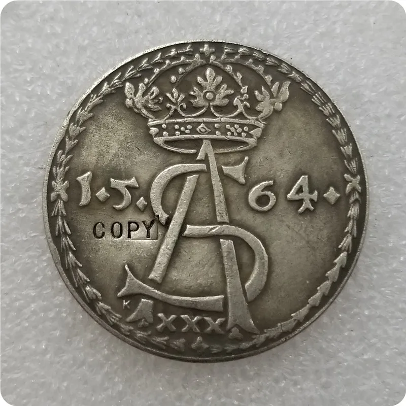 Poland : 1564 COINS COPY commemorative coins-replica coins medal coins collectibles
Poland : 1564 COINS COPY commemorative coins-replica coins medal coins collectibles