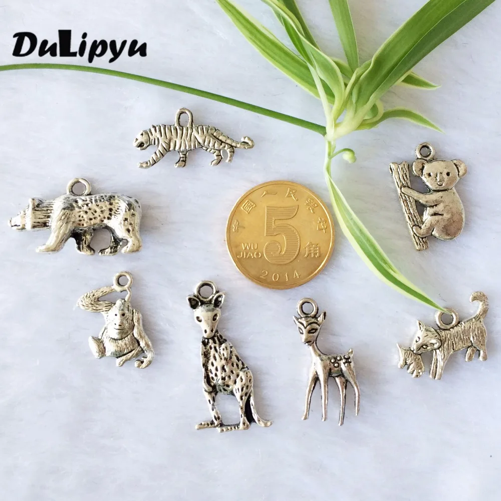 50Pcs Cat,Horse,Monkey,Panda,Deer charms etc Mixed Tibetan Silver Tone Animals Charms Pendants beads for jewelry making LY569
50Pcs Cat,Horse,Monkey,Panda,Deer charms etc Mixed Tibetan Silver Tone Animals Charms Pendants beads for jewelry making LY569