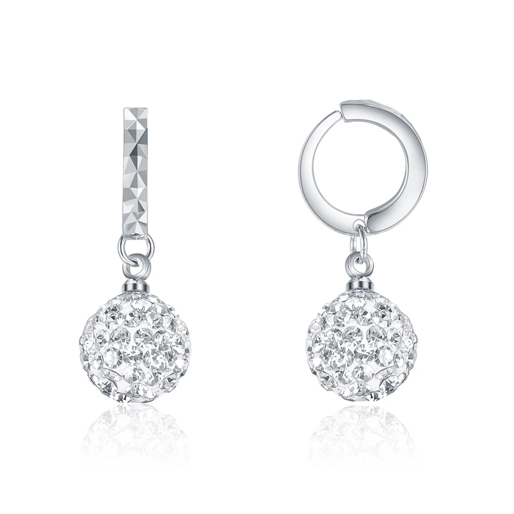 SKA Jewelry 10mm Disco Ball crystal Earrings for Women Sparkly Shiny Cubic Zirconia Ball Drop Dangle Earrings Copper alloy
SKA Jewelry 10mm Disco Ball crystal Earrings for Women Sparkly Shiny Cubic Zirconia Ball Drop Dangle Earrings Copper alloy