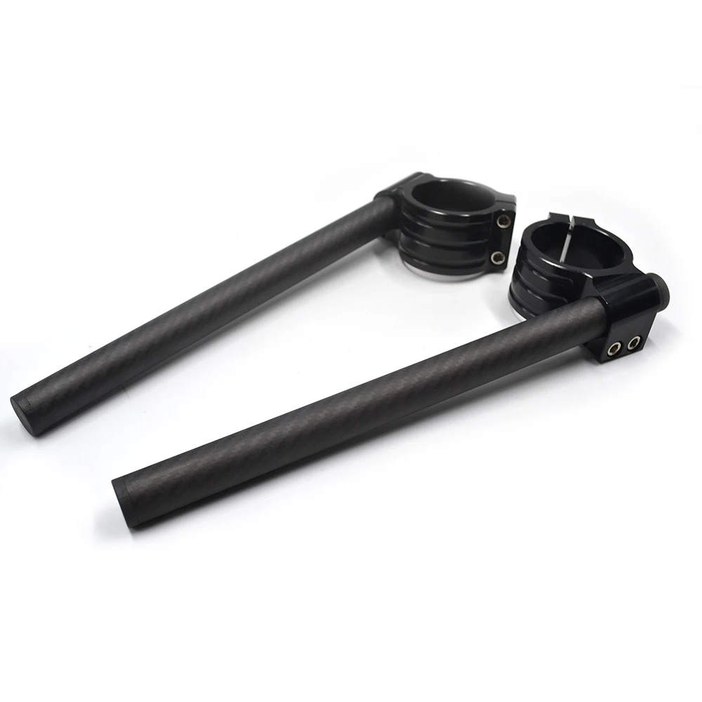 Clip on Handle bars Motorcycle Glossiness Matt Carbon Fiber 43mm For KTM RC 390 14- RC8 1190 R 09-
Clip on Handle bars Motorcycle Glossiness Matt Carbon Fiber 43mm For KTM RC 390 14- RC8 1190 R 09-