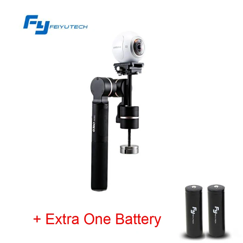

(With Extra One Battery) FY FeiyuTech G360 Handheld Panoramic Camera Gimbal Feiyu 360 limitless panning axis one-press panorama