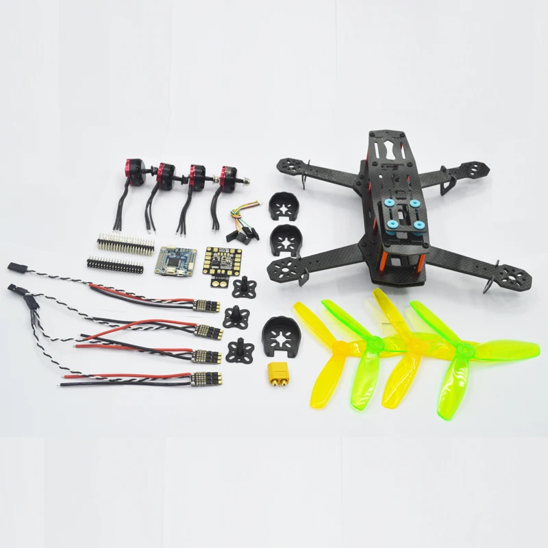 FPV Mini 250 250mm Carbon Fiber Frame Drone Quadcopter 4mm arms F4V3 motor ESC battery propeller charger remote cotrol camera
FPV Mini 250 250mm Carbon Fiber Frame Drone Quadcopter 4mm arms F4V3 motor ESC battery propeller charger remote cotrol camera