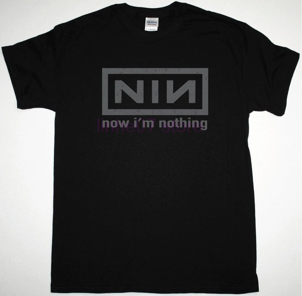 NINE INCH NAILS NOW I'M NOTHING BLACK T SHIRT TRENT REZNOR INDUSTRIAL METAL NIN 3D T-Shirt Men Plus Size Cotton Tops Tee
NINE INCH NAILS NOW I'M NOTHING BLACK T SHIRT TRENT REZNOR INDUSTRIAL METAL NIN 3D T-Shirt Men Plus Size Cotton Tops Tee