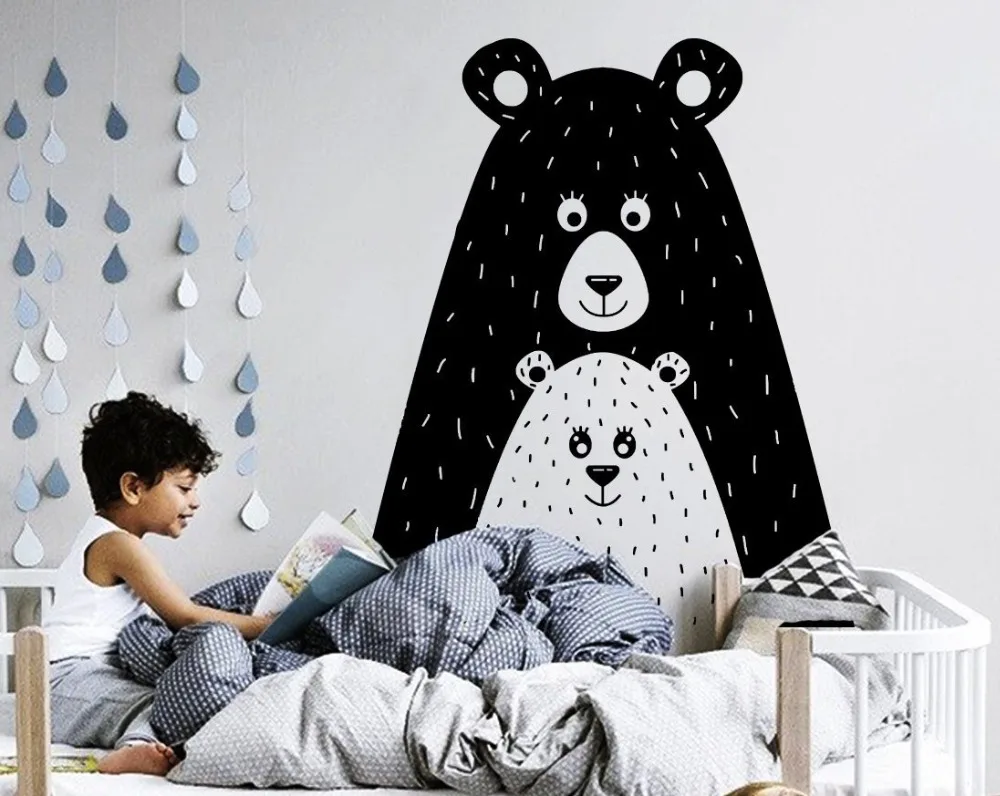 Cute Bears Wall Decal Forest Tribal Woodland Baby Bear Wall Decals Scandinavian Nursery Decor Vinyl Wall Stickers B131
Cute Bears Wall Decal Forest Tribal Woodland Baby Bear Wall Decals Scandinavian Nursery Decor Vinyl Wall Stickers B131