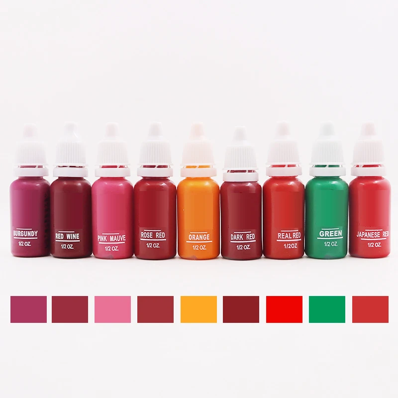 6pcs Tattoo Inks Colors Permanent makeup pigments For Eyebrow Eyeliner Lip 1/2 OZ Each Bottle kylie cosmetics Tattoo Inks Set
6pcs Tattoo Inks Colors Permanent makeup pigments For Eyebrow Eyeliner Lip 1/2 OZ Each Bottle kylie cosmetics Tattoo Inks Set