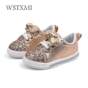 Spring Autumn Kids Girls Shoes Baby Sneakers Children Casual Shoes Fashion Bow-knot Glitter Leather Toddler Flat Princess Shoes
Spring Autumn Kids Girls Shoes Baby Sneakers Children Casual Shoes Fashion Bow-knot Glitter Leather Toddler Flat Princess Shoes