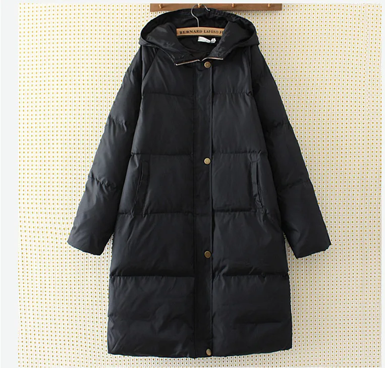 Women Winter Autumn Long Padded Jacket Hooded Looes Winter Coat For Female Outwear Thick Warm Winter Jackets Cotton Padded AS023 (12) -