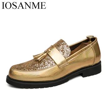 gold tassel fashion leather formal men shoes silver shiny wedding dress party male footwear ballroom dancing oxford shoe for men
gold tassel fashion leather formal men shoes silver shiny wedding dress party male footwear ballroom dancing oxford shoe for men