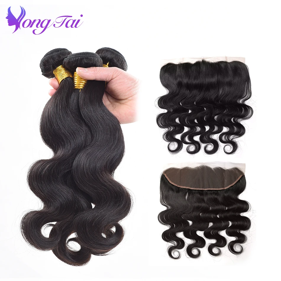 Body Wave Bundles with closure Frontal Remy Yuyongtai Peruvian Hair bundles with Frontal 3 Bundles with 1 Frontal Per Lot
Body Wave Bundles with closure Frontal Remy Yuyongtai Peruvian Hair bundles with Frontal 3 Bundles with 1 Frontal Per Lot