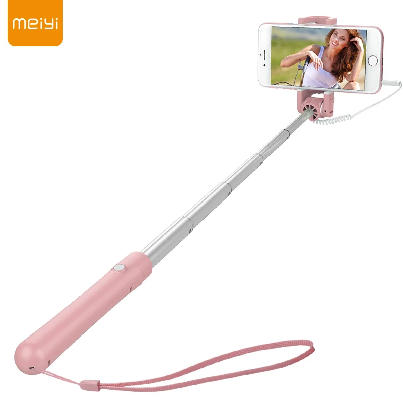 meiyi S6 Aluminum Wired Selfie Stick Extendable Monopod Self Stick for iPhone 6s 6 plus 5 5s for Android Phone 4.2.2 Above
meiyi S6 Aluminum Wired Selfie Stick Extendable Monopod Self Stick for iPhone 6s 6 plus 5 5s for Android Phone 4.2.2 Above