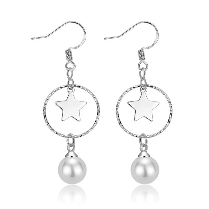 Hot Korean Version Creative Long Pendant Earring Simple Pearl Earring Women Women Personality Fashion Zircon Earrings Wholesale
Hot Korean Version Creative Long Pendant Earring Simple Pearl Earring Women Women Personality Fashion Zircon Earrings Wholesale