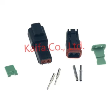 black 10 sets Kit Deutsch DT 2 3 4 Pin Waterproof Electrical Wire Connector plug Kit DT06-2/3/4S DT04-2/3/4P 16-18 GA
black 10 sets Kit Deutsch DT 2 3 4 Pin Waterproof Electrical Wire Connector plug Kit DT06-2/3/4S DT04-2/3/4P 16-18 GA