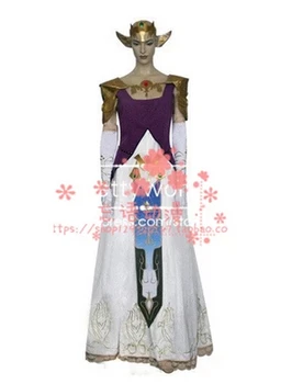 Free shipping The Legend of Zelda Princess Zelda Cosplay Costume party Halloween dress
Free shipping The Legend of Zelda Princess Zelda Cosplay Costume party Halloween dress