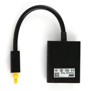 18 cm Digital Optical Fiber Audio Cable 1 Male to 2 Female Splitter Adapter Black for connecting CD DVD Player L3FE
18 cm Digital Optical Fiber Audio Cable 1 Male to 2 Female Splitter Adapter Black for connecting CD DVD Player L3FE