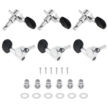 6pcs/lot Black Guitar Tuning Pegs 3R+3L All Closed Wood Grain Semicircle Heads Tuners for 40 / 41 Inch Acoustic Folk Guitar
6pcs/lot Black Guitar Tuning Pegs 3R+3L All Closed Wood Grain Semicircle Heads Tuners for 40 / 41 Inch Acoustic Folk Guitar