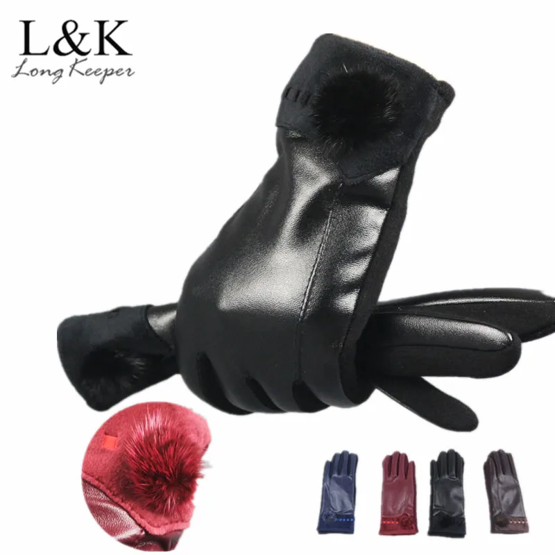 High Quality Winter PU Leather female gloves Women Keep Warm Casual Non-inverted Velvet Waterproof Driving Full Finger Gloves
High Quality Winter PU Leather female gloves Women Keep Warm Casual Non-inverted Velvet Waterproof Driving Full Finger Gloves