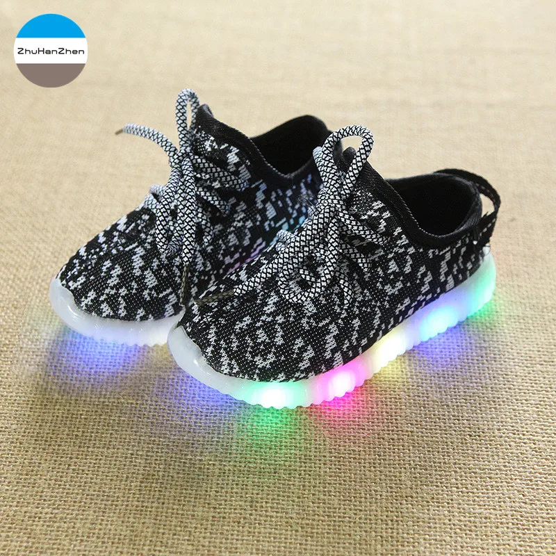 2018 LED Lights kids Sneakers Baby Boys and Girls Fashion Shoes Glowing Children Casual Shoes Breathable Newborn Soft bottom
2018 LED Lights kids Sneakers Baby Boys and Girls Fashion Shoes Glowing Children Casual Shoes Breathable Newborn Soft bottom