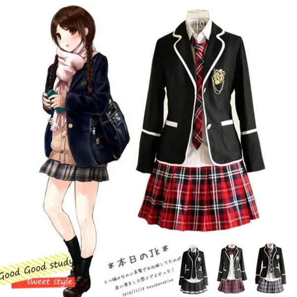 Students Long-sleeved School Uniforms Performance Japan South Korea JK Uniforms Junior High School Boys Girls Students Suit
Students Long-sleeved School Uniforms Performance Japan South Korea JK Uniforms Junior High School Boys Girls Students Suit