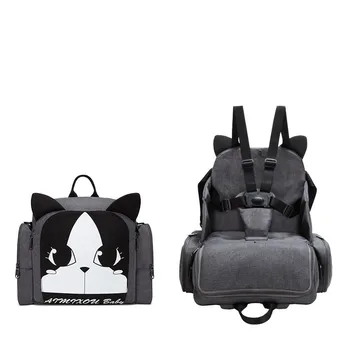 Children Safety Belt Booster Seat Baby Eating Chair Multifunction Diaper Backpack Portable Baby Dining Chair Cartoon Mommy Bag
Children Safety Belt Booster Seat Baby Eating Chair Multifunction Diaper Backpack Portable Baby Dining Chair Cartoon Mommy Bag