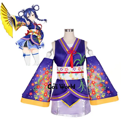 Love Live Kaguya No Shiro De Odoritai Angelic Angel Sonoda Umi Kimono Uniform Dress Outfit Anime Cosplay Costumes
Love Live Kaguya No Shiro De Odoritai Angelic Angel Sonoda Umi Kimono Uniform Dress Outfit Anime Cosplay Costumes