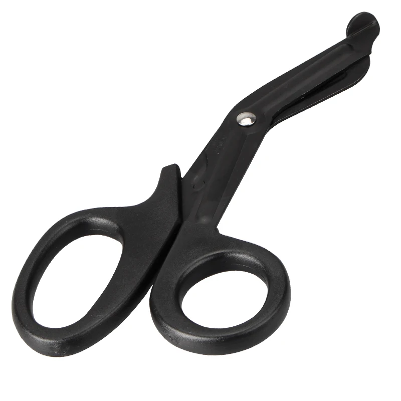 TMC Medical Scissors Curved Blade Shear Bandage First Aid Outdoor Tactical Emergency Tool Survival Combat Gear TMC0309 Black BK
TMC Medical Scissors Curved Blade Shear Bandage First Aid Outdoor Tactical Emergency Tool Survival Combat Gear TMC0309 Black BK