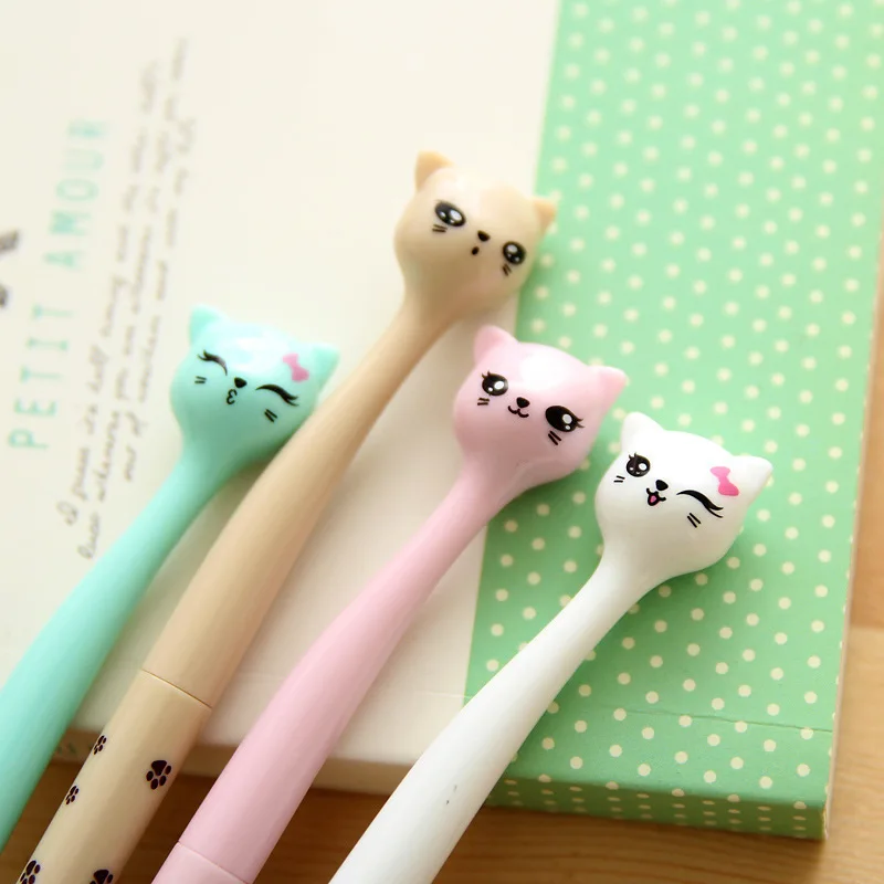 4PCS New 0.5mm Cute Candy Color Footprint Cat Gel Ink Pens Maker Pen School Office Supply Escolar Papelaria Student Prize
4PCS New 0.5mm Cute Candy Color Footprint Cat Gel Ink Pens Maker Pen School Office Supply Escolar Papelaria Student Prize