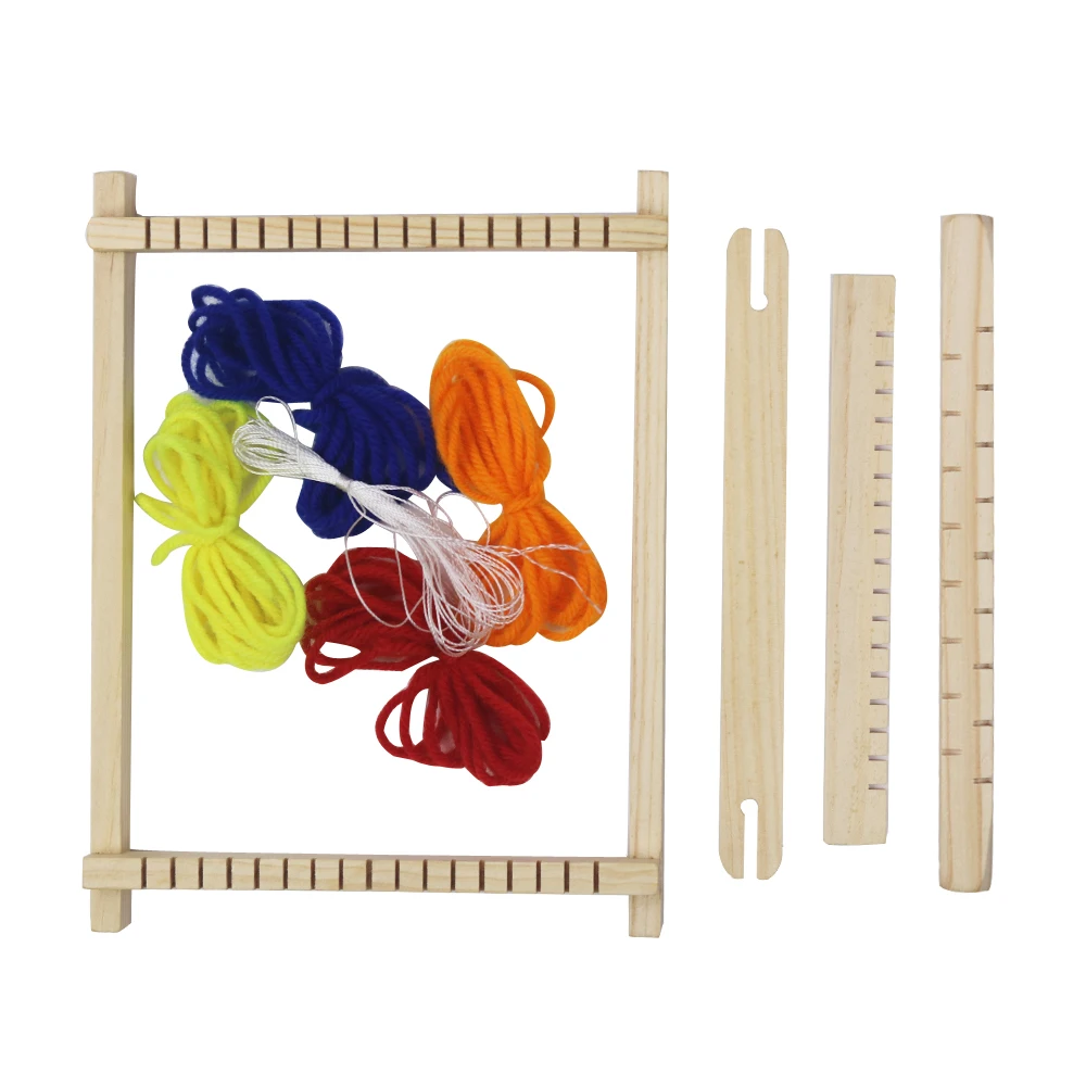 D&D New Mini Wood Knitting Loom Yarn Shuttle DIY Handmade Craft Tool Educational Toy Kit
D&D New Mini Wood Knitting Loom Yarn Shuttle DIY Handmade Craft Tool Educational Toy Kit