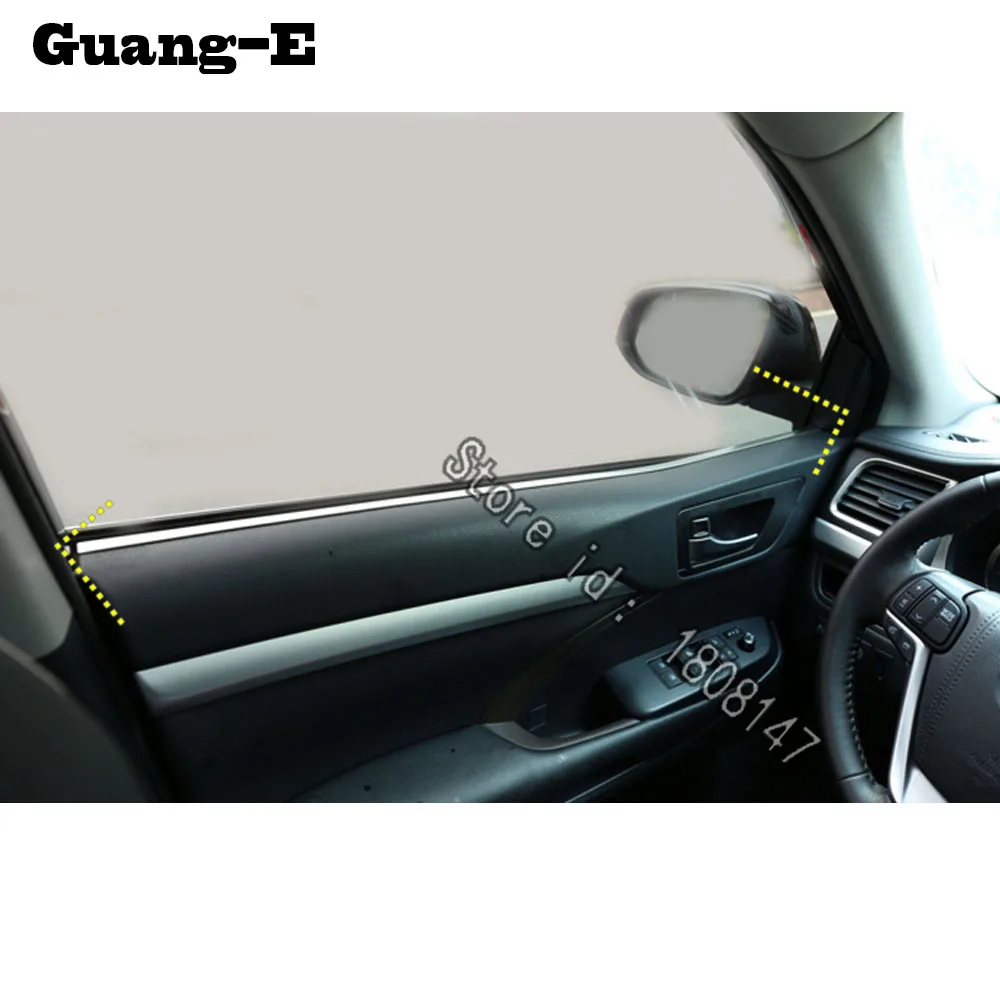 For Toyota Highlander 2018 2019 car sticker styling inner stainless steel glass window garnish pillar column trim parts 4pcs
For Toyota Highlander 2018 2019 car sticker styling inner stainless steel glass window garnish pillar column trim parts 4pcs