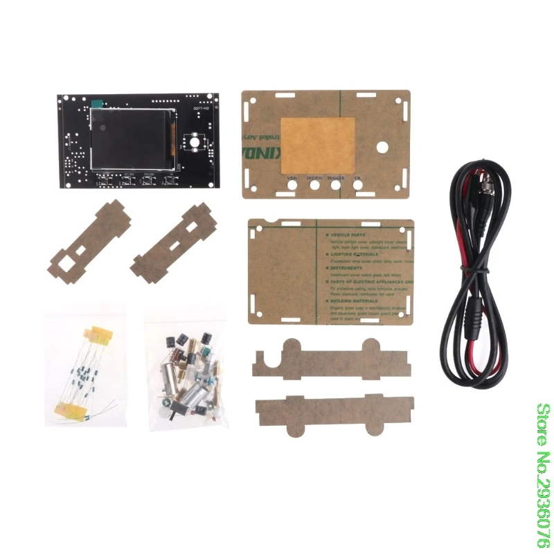 New Arrive DSO328 LCD Oscilloscope DIY Kit Tester 1Msps 200KHz Bandwidth Replace DSO138/311
New Arrive DSO328 LCD Oscilloscope DIY Kit Tester 1Msps 200KHz Bandwidth Replace DSO138/311
