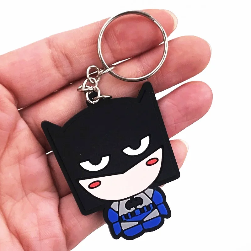 1Pcs Cute Cartoon Anime The Avengers Super Hero PVC Key ring Keychains Kids Backpack Accessories Key chains Boys Party Gift
1Pcs Cute Cartoon Anime The Avengers Super Hero PVC Key ring Keychains Kids Backpack Accessories Key chains Boys Party Gift