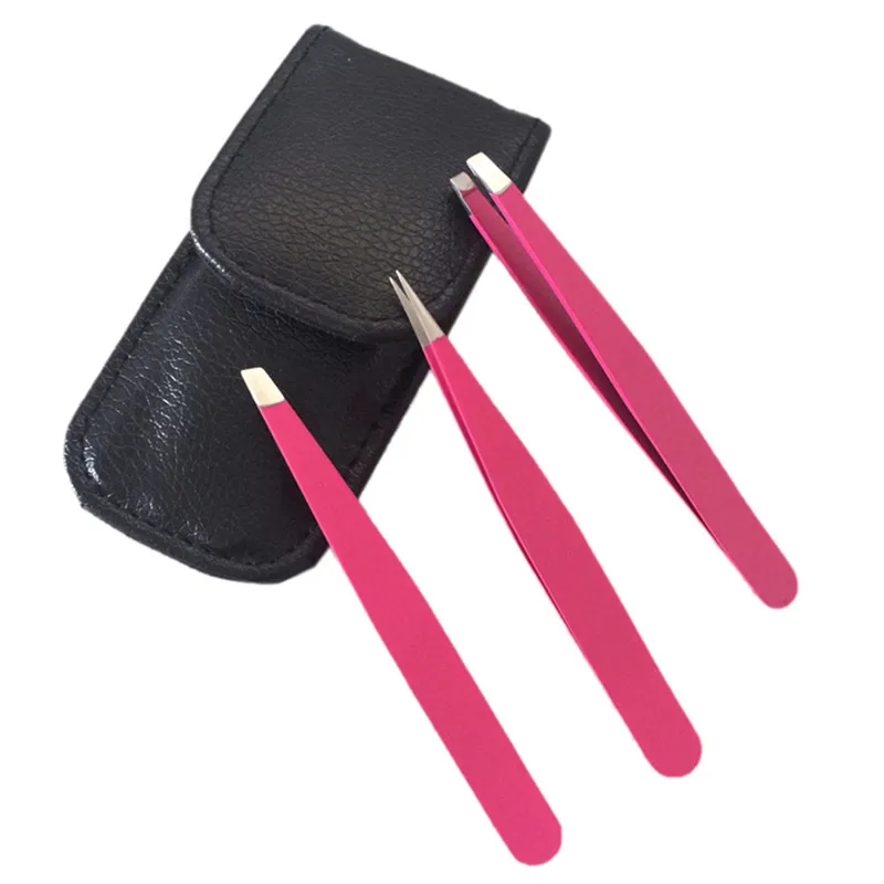 Hair Removal Face Beauty 3Pcs Stainless Steel Eyebrow Tweezer Set 9.6cm Slant Tip Point Tip Flat Tip Rose Tweezers
Hair Removal Face Beauty 3Pcs Stainless Steel Eyebrow Tweezer Set 9.6cm Slant Tip Point Tip Flat Tip Rose Tweezers