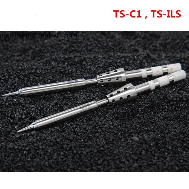 New Original Replacement Solder Tip for TS100 Digital LCD Soldering Iron TS C1 ILS BC2 D24 C4 KU I K B2 TS-I TS-BC2 TS-K TS-ILS
New Original Replacement Solder Tip for TS100 Digital LCD Soldering Iron TS C1 ILS BC2 D24 C4 KU I K B2 TS-I TS-BC2 TS-K TS-ILS